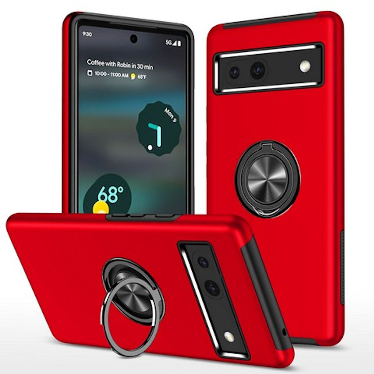 Coque hybride magnétique invisible pour Google Pixel 7A Coque hybride magnétique invisible pour Google Pixel 7A